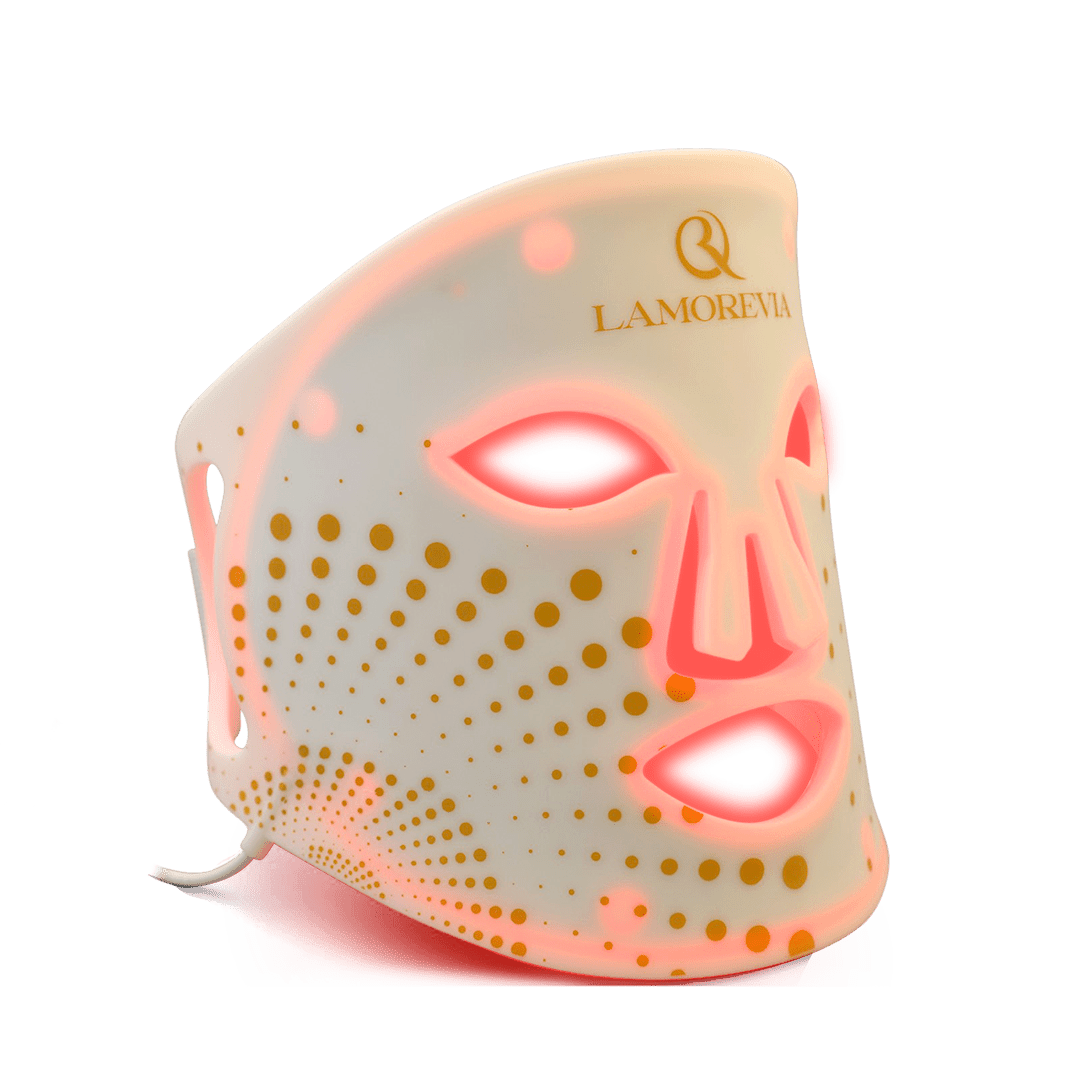 oarno led face mask transparent